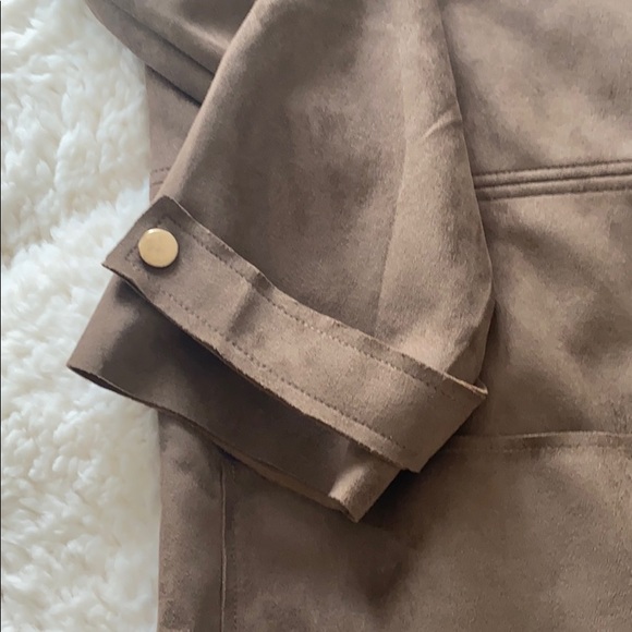 Philosophy “faux” suede like spring coat - Picture 2 of 4